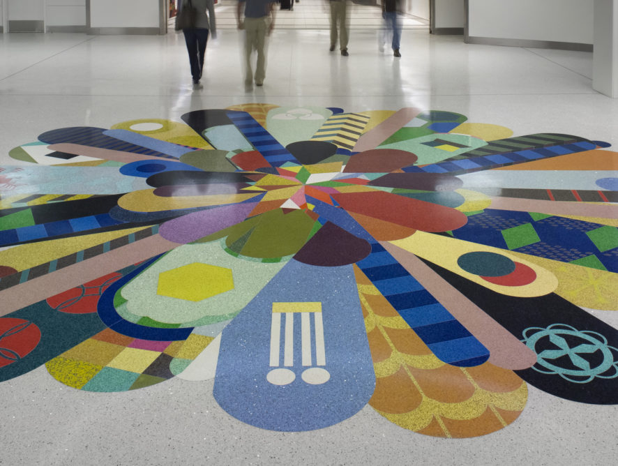 Terrazzo: A Beautiful Welcome for a New Visitor